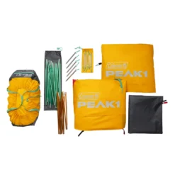 Coleman PEAK1™ 6-Person Dome Tent​ -Outdoor camping equipment-Coleman Peak1 DomeTent 4P Overhead Bag Contents 0003 v2 1 1