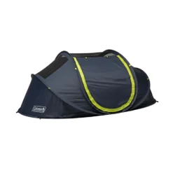 Coleman 4-Person Camp Burst™ Pop-Up Tent With Dark Room™ Technology 15 Coleman 4-Person Camp Burst™ Pop-Up Tent With Dark Room™ Technology -Outdoor camping equipment-Coleman PopUpTent 4P DarkRoom Hero 3 4 Fly Off 0003 v2