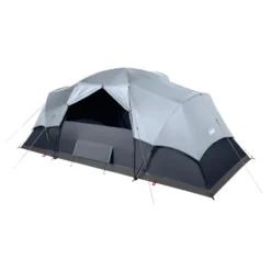 Coleman Skydome™ 12-Person Camping Tent XL, Blue Nights -Outdoor camping equipment-Coleman Skydome20Lighted 8P20XL Back20Window v2