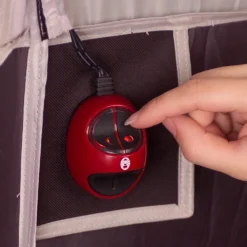 Coleman Signature Prairie Breeze™ 9-Person Tent -Outdoor camping equipment-Coleman inset CPXIlluminatedWallSwitch