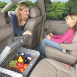 Coleman 40 Quart PowerChill™ Thermoelectric Cooler -Outdoor camping equipment-Coleman inset TE carLS